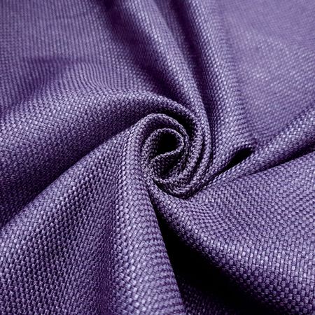 Ткань блэкаут Лён рогожка (фиолетовый)