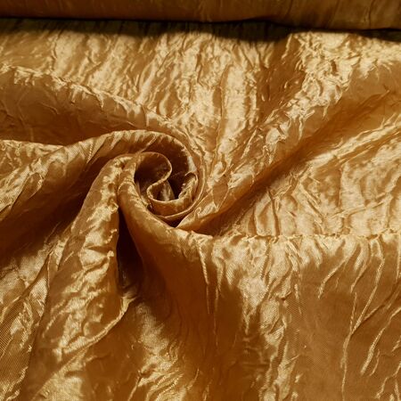 Ткань жатая Тергалет (золото)