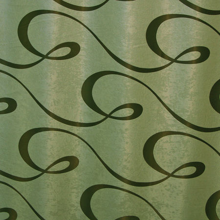 портьеры Авангард-Блэкаут (олива, зеленый) с тюле